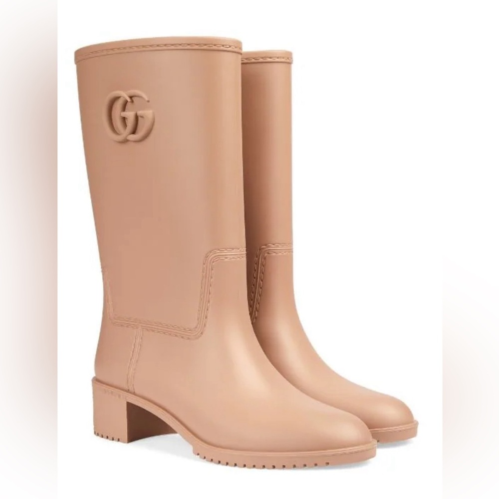 Gucci Rain Boots Size 8
